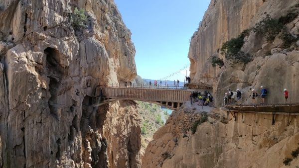 Caminito del Rey -nuevo puente colgante- - Imagen 4