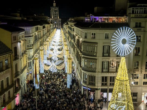 Costa de Málaga en Navidad