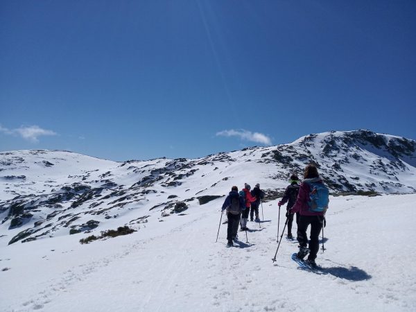 Raquetas de nieve en Gredos