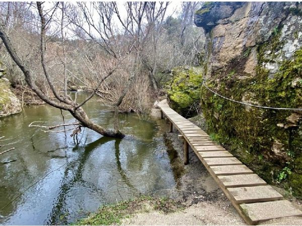 Pasarelas del río Cega y Pedraza
