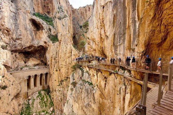 Caminito del Rey -nuevo puente colgante- - Imagen 6